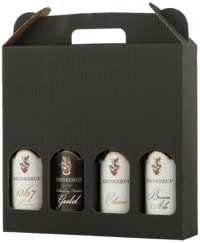 Krenkerup Øl Gavekasse med 4 fl. á 50 cl. - dansk øl