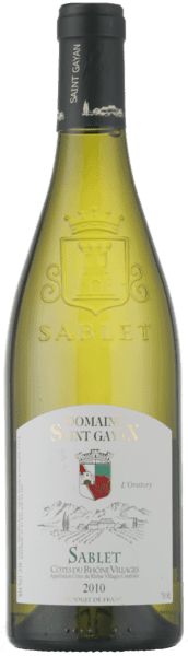 Domaine Saint Gayan Sablet Blanc