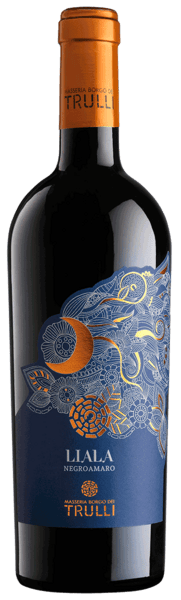 LIALA NEGROAMARO SALENTO MASSERIA BORGO DEI TRULLI IGP 16,5 % Alkohol - italiensk rødvin