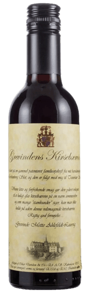 Grevindens Kirsebærvin - Gammel familie opskrift 50 cl. 19 % Alkohol - Køgevin