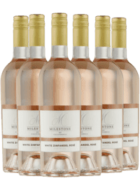 Milestone White Zinfandel rosé - California - Kassekøb 6 flasker
