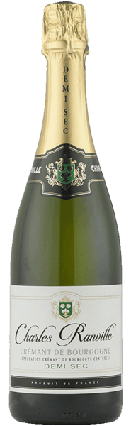 Charles Ranville Crémant de Bourgogne Demi Sec