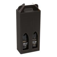 Riflet sort Gaveæske 2 helflaske af 75 cl.